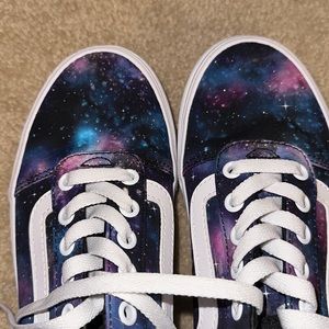 BRAND NEW Galactic Purple Vans Sneaker Size 7.5